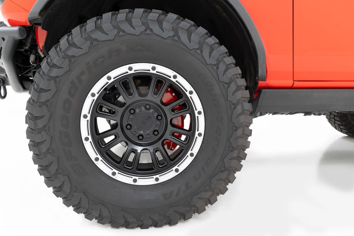 Caliper Covers | Front and Rear | Red | Ford Bronco 4WD (2021-2026) - Misc 25% (Image 4 of 6)