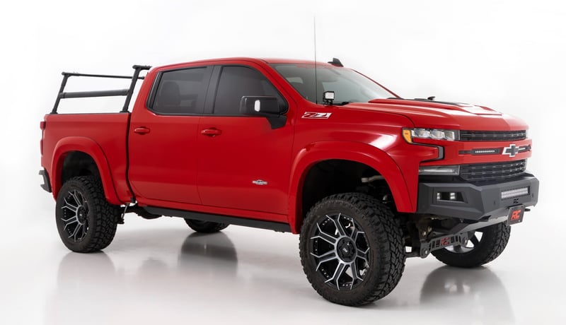 RC Bed Rack | Full Rack | Aluminum | Chevy Silverado 1500 2WD/4WD (2019-2026) (manufacturer page)