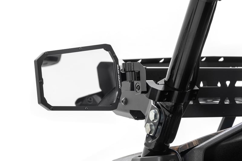 RC UTV Aluminum Side View Mirrors | Horizontal (manufacturer page)