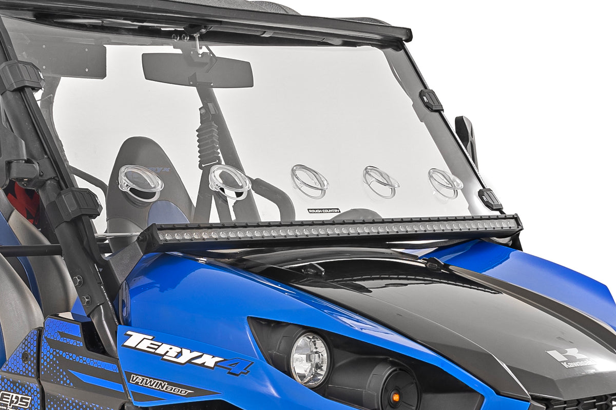 LED Light Kit | Cage Mount | 50" Black Single Row | Kawasaki Teryx 1000/Teryx 800 - Lighting & Acc (Image 2 of 6)