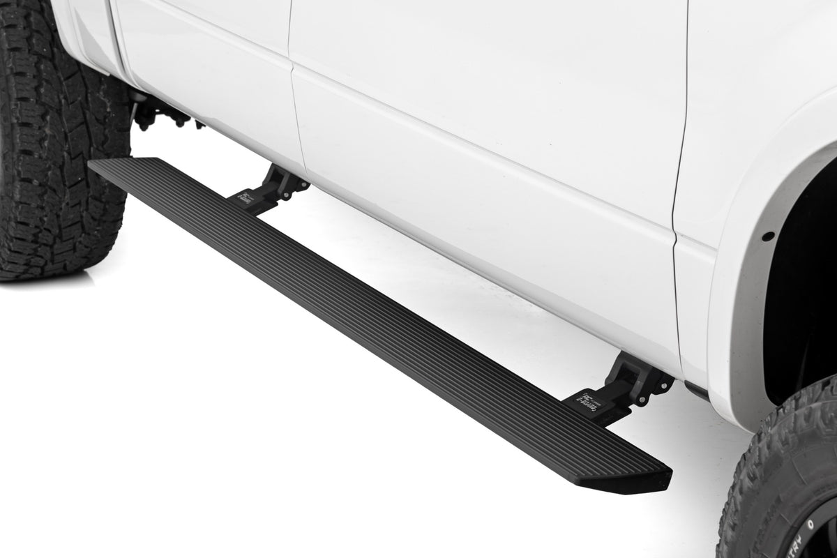 RC Power Running Boards | Dual Electric Motor | Crew Cab | Ford F-150 (09-14) (manufacturer page)