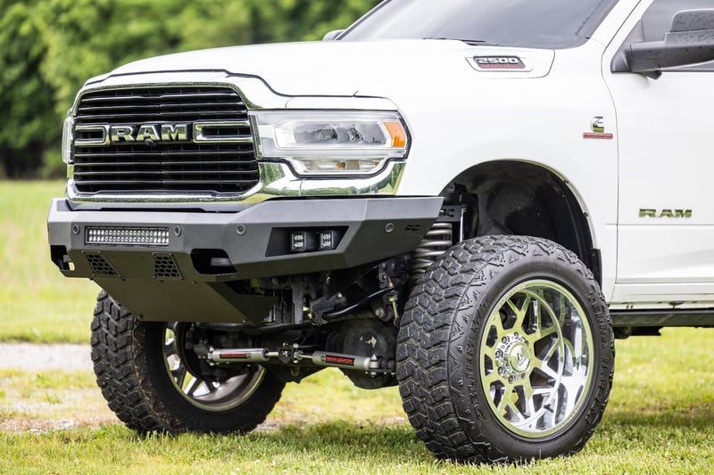 RC N3 Steering Stabilizer | Dual | 2.5-8 Inch Lift | Ram 2500 (14-26)/3500 (13-26) (manufacturer page)