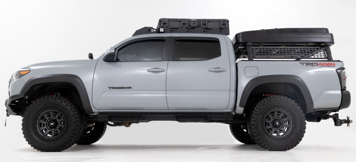 Bed Rack | Half Rack | Aluminum | Toyota Tacoma 2WD/4WD (2005-2023) - Cargo Management (Image 2 of 6)