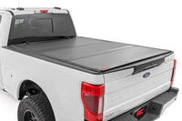 Hard Tri-Fold Flip Up Bed Cover | 6'10" Bed | Ford F-250/F-350 Super Duty (17-26) - Bed Covers (Image 1 of 6)