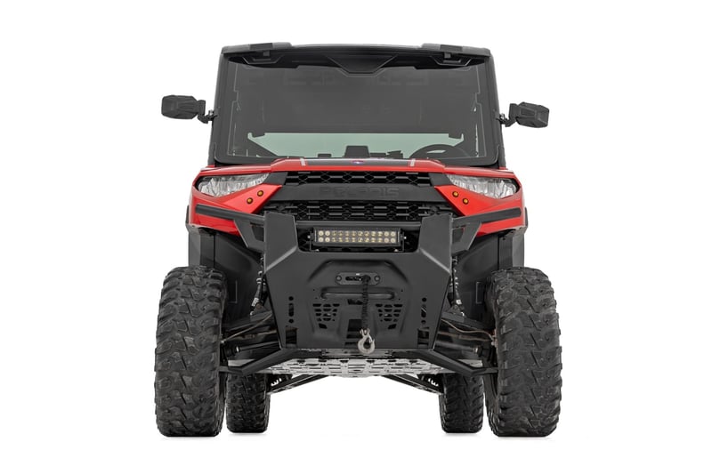 RC Black Forged Alum High Clearance 2" Fwd Offset Control Arms w/Ball Joints | Polaris Ranger 1000XP (manufacturer page)