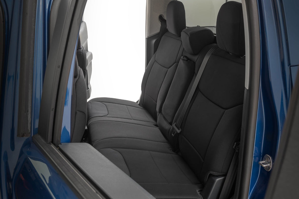 Seat Covers | FR & RR W/Armrest | Crew Cab | Ford Maverick 2WD/4WD (22-26) - Interior & Mats (Image 2 of 6)