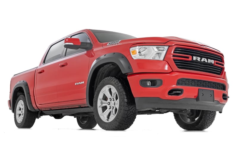 RC Pocket Fender Flares | PXR Brilliant Black | Ram 1500 2WD/4WD (2019-2024) (manufacturer page)