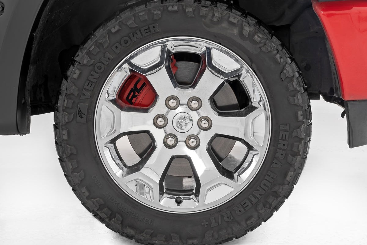 Caliper Covers | Front and Rear | Red | Ram 1500 2WD/4WD (2019-2026) - Misc 25% (Image 3 of 6)