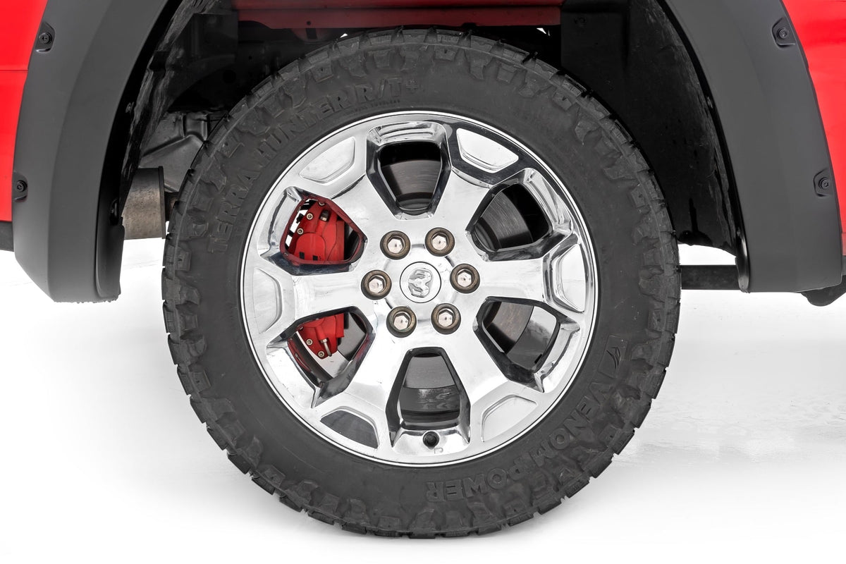 Caliper Covers | Front and Rear | Red | Ram 1500 2WD/4WD (2019-2026) - Misc 25% (Image 2 of 6)