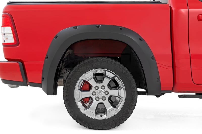 RC Pocket Fender Flares | PXR Brilliant Black | Ram 1500 2WD/4WD (2019-2024) (manufacturer page)
