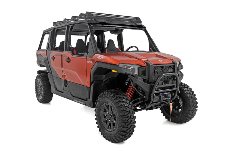 RC Roof Rack | 40" Black Single Row | Polaris XPEDITION ADV 5 (manufacturer page)
