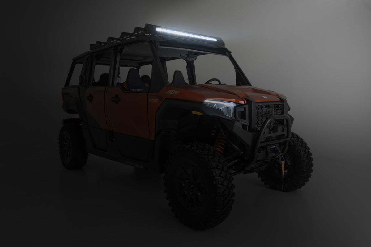 Roof Rack | 40" Black Single Row | Polaris XPEDITION ADV 5 - Cargo Management (Image 4 of 6)
