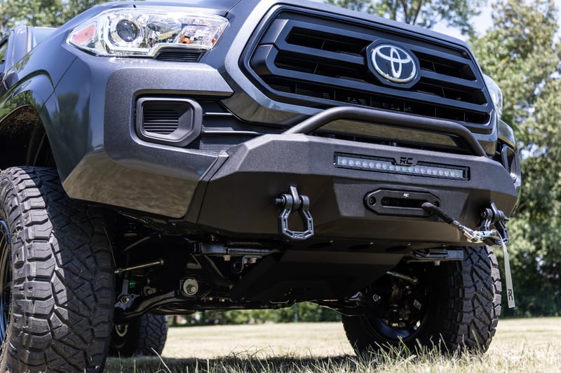 RC Front Bumper | Hybrid | 20" Blk DRL LED | 9500S | Toyota Tacoma (16-23) (manufacturer page)