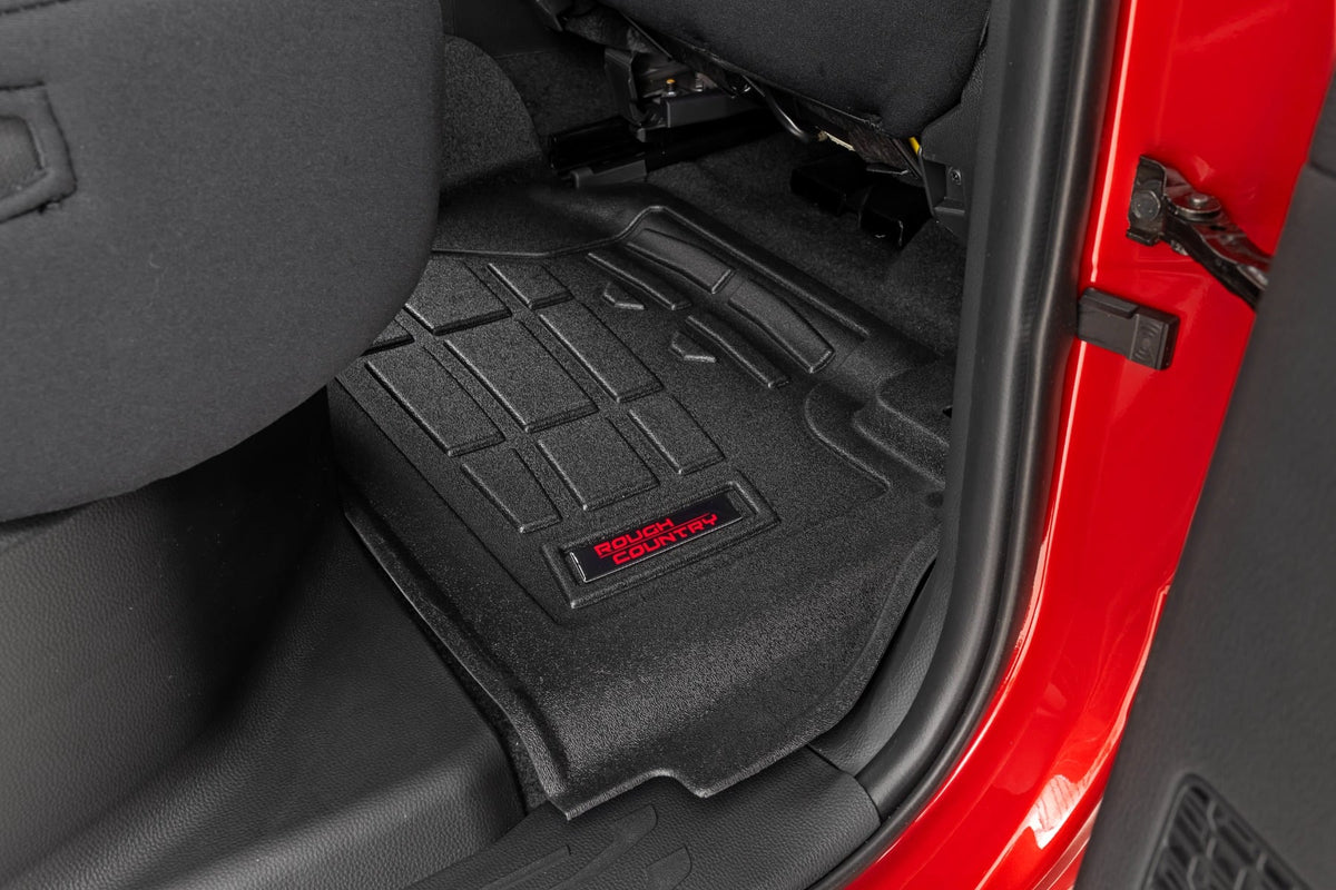 Sure-Fit Floor Mats | Front & Rear | TRD PRO | Double Cab | Toyota Tacoma (24-26) - Interior & Mats (Image 4 of 5)