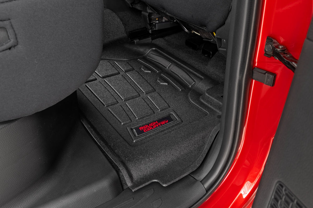 Sure-Fit Floor Mats | Front & Rear | Double Cab | Toyota Tacoma (24-26) - Interior & Mats (Image 4 of 4)