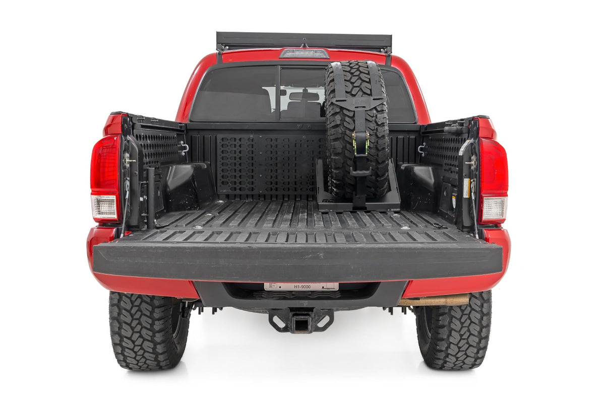 Bed Mount Spare Tire Carrier | Universal | Multiple Makes & Models (Chevy/Dodge/Ford/GMC/Ram) - Cargo Management (Image 3 of 6)