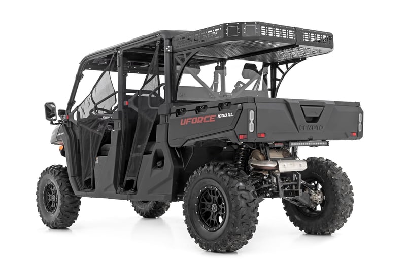 RC LED Light Kit | Under Bed Mount | 20" Black Single Row | CFMOTO UFORCE 1000 (manufacturer page)