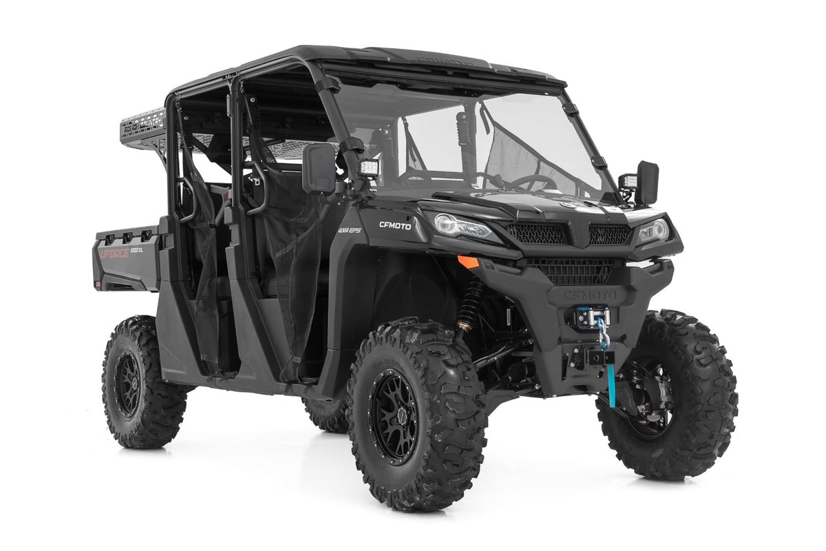 LED Light Kit | Cage Mount | 2" Black Pair | Amber DRL | CFMOTO UFORCE 1000 - Lighting & Acc (Image 3 of 6)