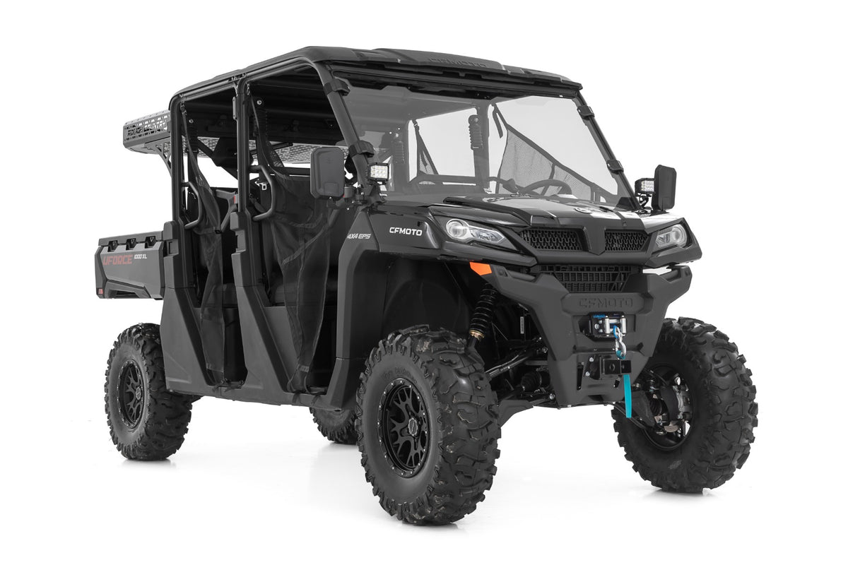 LED Light Kit | Cage Mount | 2" Chrome Pair | Wide Angle | CFMOTO UFORCE 1000 - Lighting & Acc (Image 3 of 6)