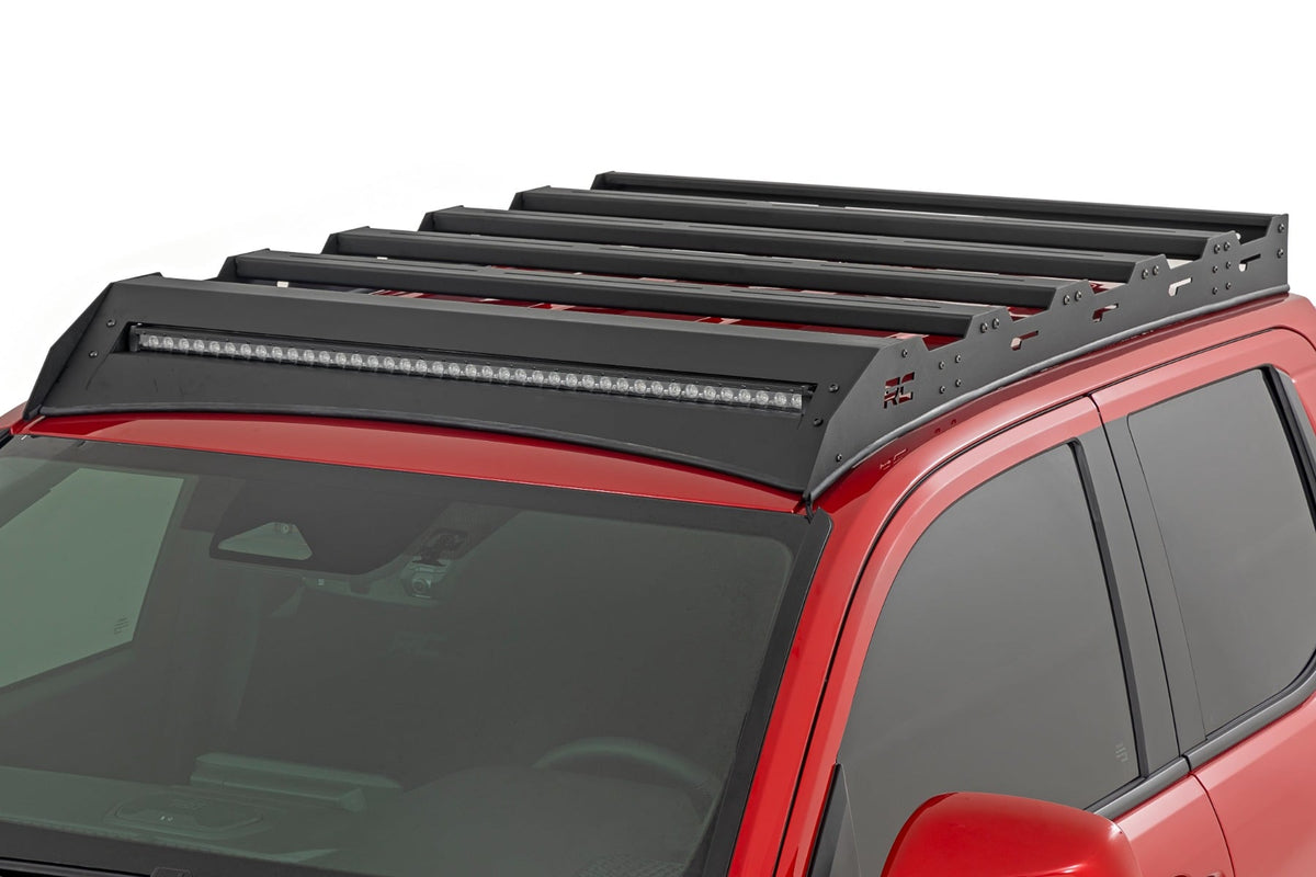 Roof Rack | 40" Black LED | Toyota Tacoma 2WD/4WD (2024-2026) - Cargo Management (Image 1 of 6)