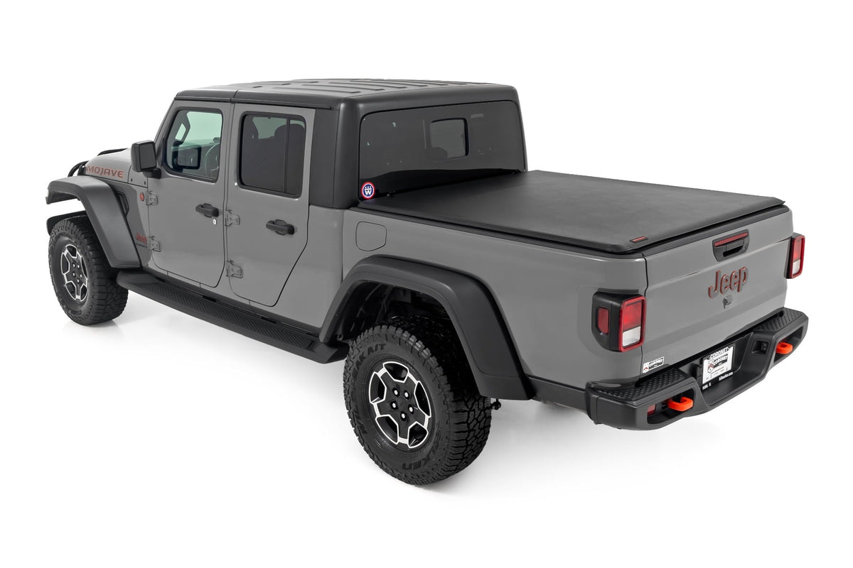 Soft Roll Up Bed Cover | 5 Bed | Jeep Gladiator JT 4WD (2020-2026) - Bed Covers (Image 3 of 6)