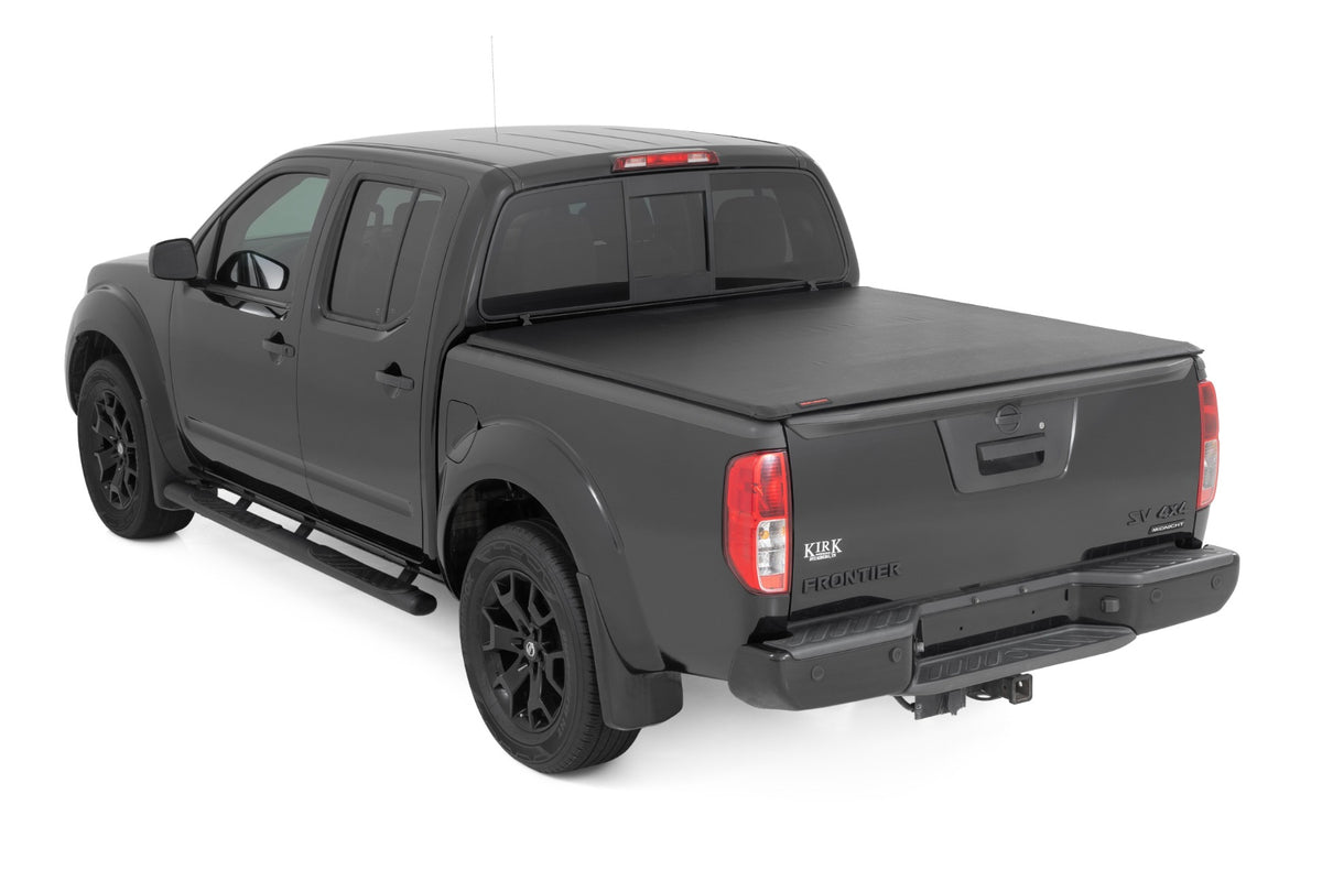Rough Country 42805500 Soft Roll Up Bed Cover | 5' Bed | Nissan Frontier 2WD/4WD (2005-2021) - Image 3