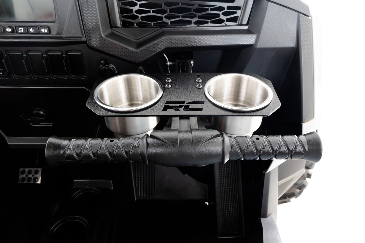 Passenger Grip Handle Dual Cup Holder | Polaris RZR 4 900/RZR S 1000 - Misc 25% (Image 5 of 6)