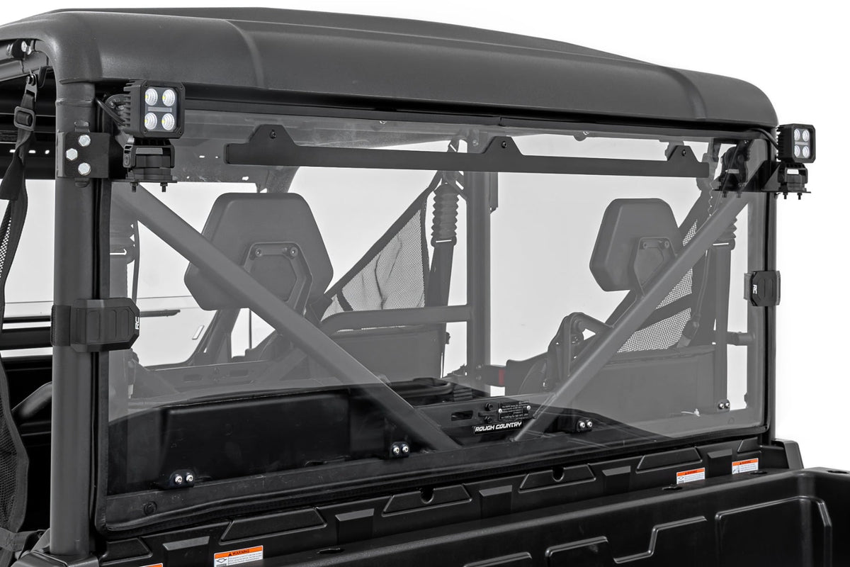 LED Light Kit | Rear Mount | 3" Chrome Pair | Wide Angle | CFMOTO UFORCE 1000 - Lighting & Acc (Image 2 of 6)