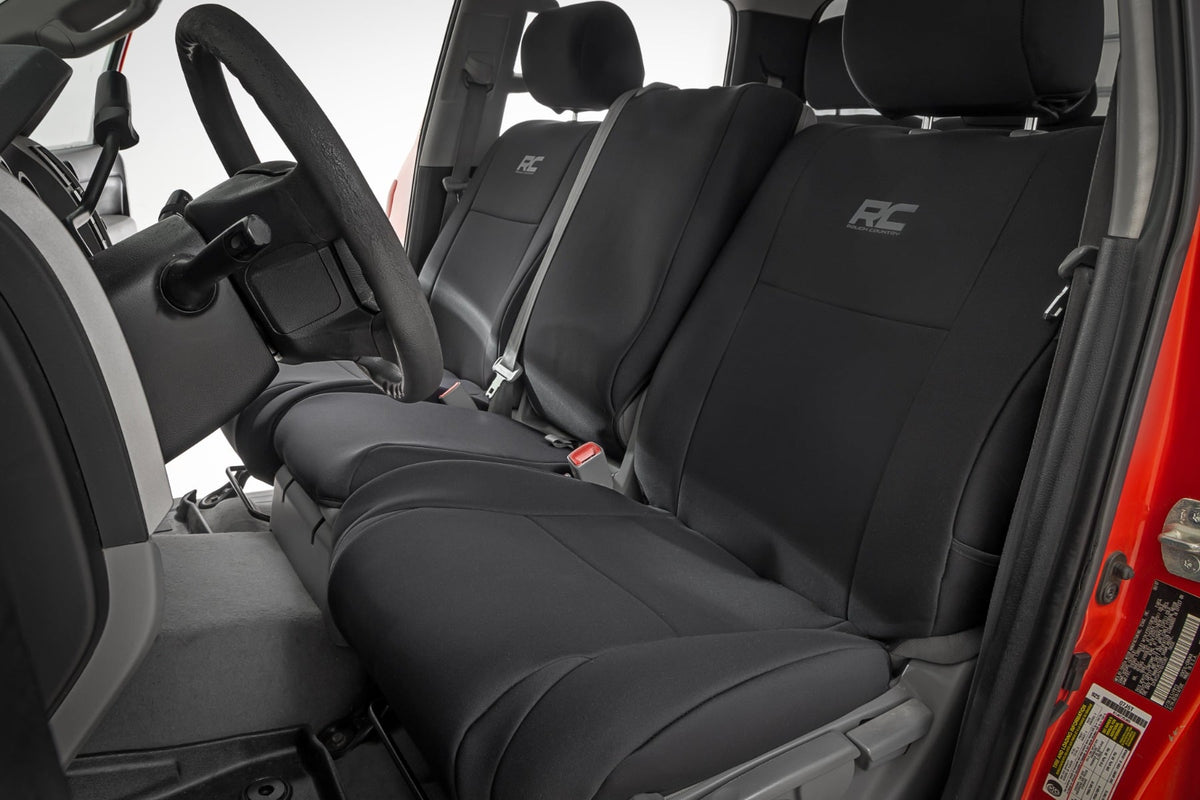 Seat Covers | FR w/ Console Cover and Rear | Toyota Tundra 2WD/4WD (07-13) - Interior & Mats (Image 1 of 3)
