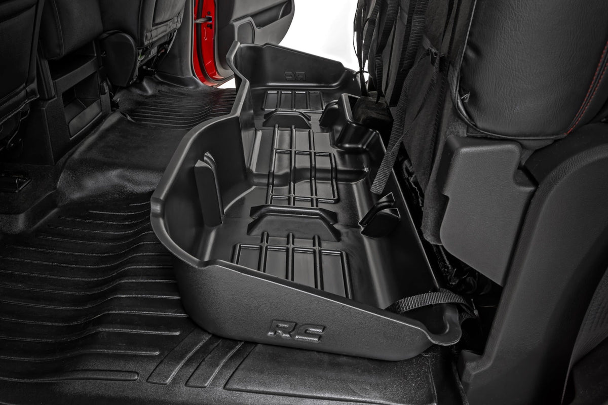 Under Seat Storage | Crew Cab | Chevy/GMC 1500/2500HD/3500HD 2WD/4WD - Cargo Management (Image 1 of 6)