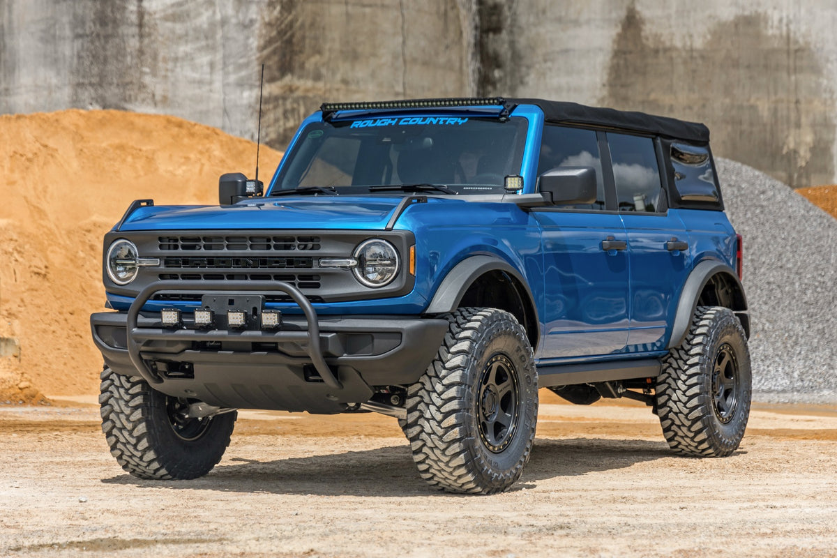 Nudge Bar | 20 Inch BLK DRL Single Row LED | Ford Bronco 4WD (2021-2026) - Bull Bars (Image 5 of 6)