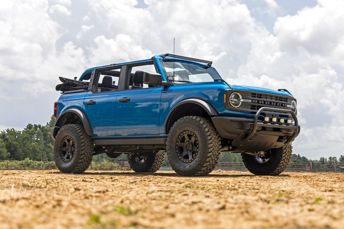 Nudge Bar | 20 Inch BLK DRL Single Row LED | Ford Bronco 4WD (2021-2026) - Bull Bars (Image 6 of 6)