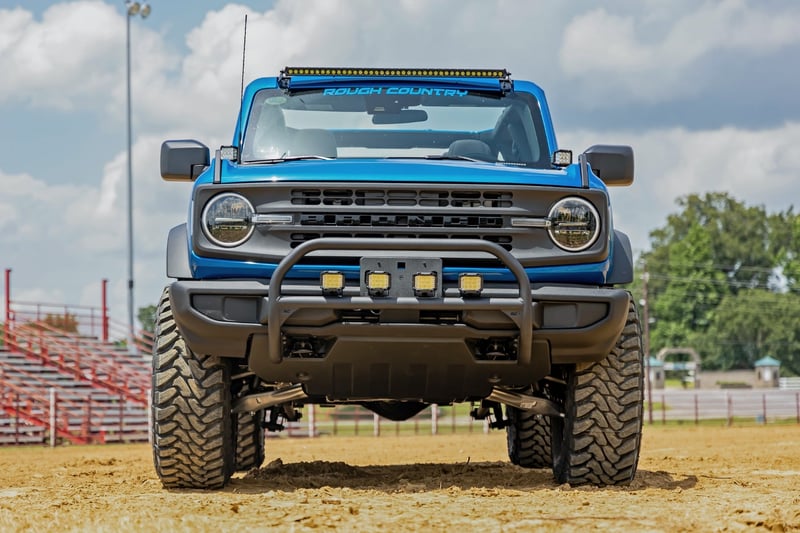 RC Nudge Bar | 20 Inch Black Single Row LED | Ford Bronco 4WD (2021-2026) (manufacturer page)