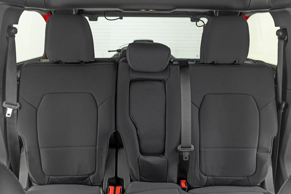 Seat Covers | Bucket Seats |W/Fold Down RR Armrest |FR & RR | 4DR | Ford Bronco (21-26) - Interior & Mats (Image 5 of 5)