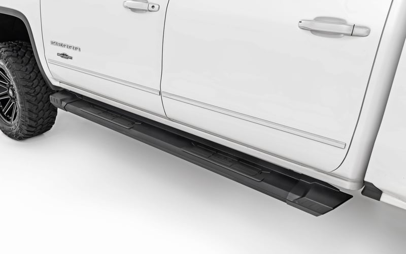 RC HD2 Aluminum Running Boards | Ext Cab | Chevy/GMC 1500/2500HD/3500HD (07-19 & Classic) (manufacturer page)