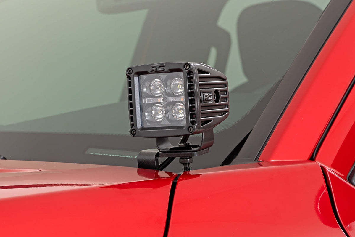 LED Light Kit | Ditch Mount | 2" Black Pair | White DRL | Toyota Tacoma (24-26) - Lighting & Acc (Image 1 of 6)