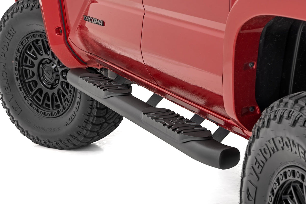 Oval Nerf Step | Double Cab | Black | Toyota Tacoma 2WD/4WD (2024-2026) - Steps & Runningboard (Image 1 of 6)