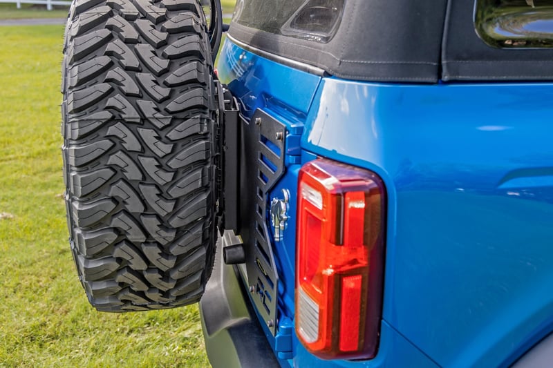 RC Spare Tire Relocation | Tailgate Reinforcement | Ford Bronco 4WD (2021-2026) (manufacturer page)