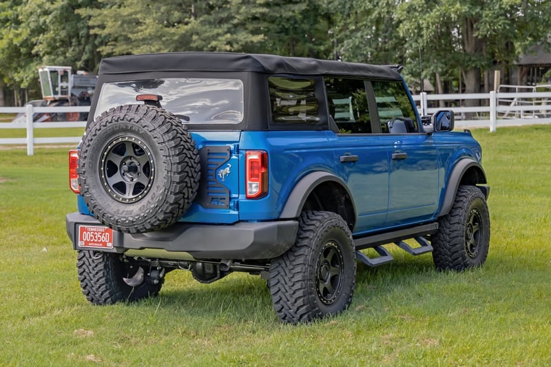 RC Spare Tire Relocation | Ford Bronco 4WD (2021-2026) (manufacturer page)