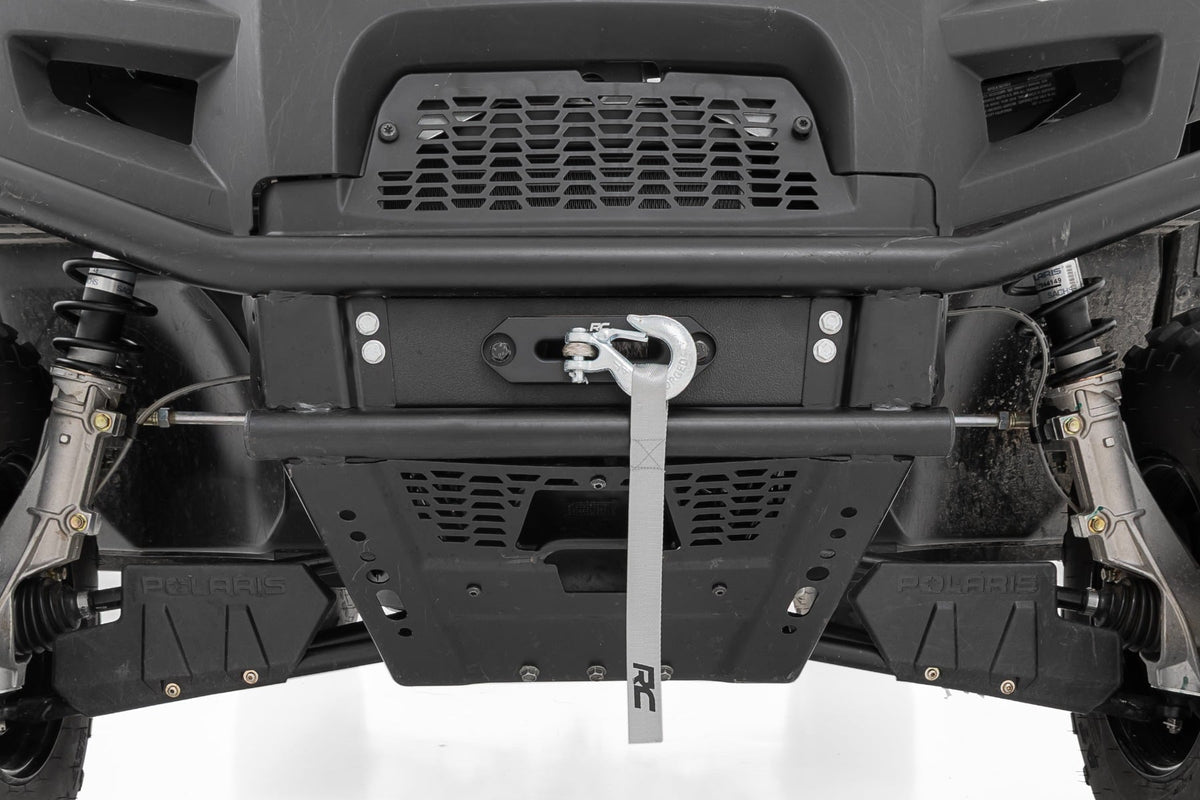 Rough Country 92096 Winch Mount | Non-Pro Fit Cage | Polaris Ranger 570 Crew - Studio View 2