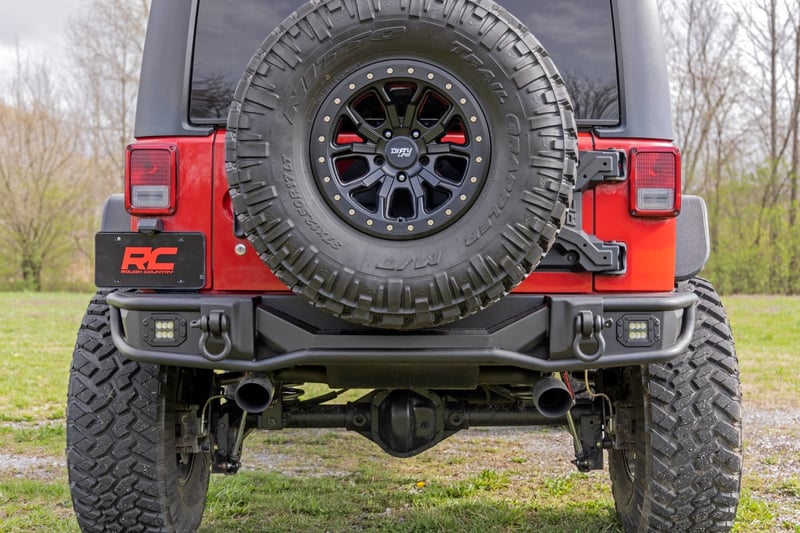 RC Rear Bumper | Tubular | Jeep Wrangler JK/Wrangler Unlimited (2007-2018) (manufacturer page)