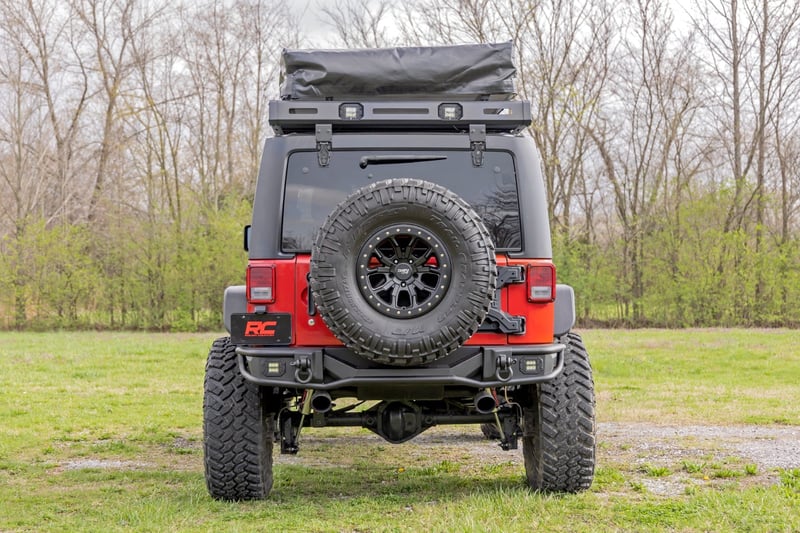 RC Rear Bumper | Tubular | Jeep Wrangler JK/Wrangler Unlimited (2007-2018) (manufacturer page)