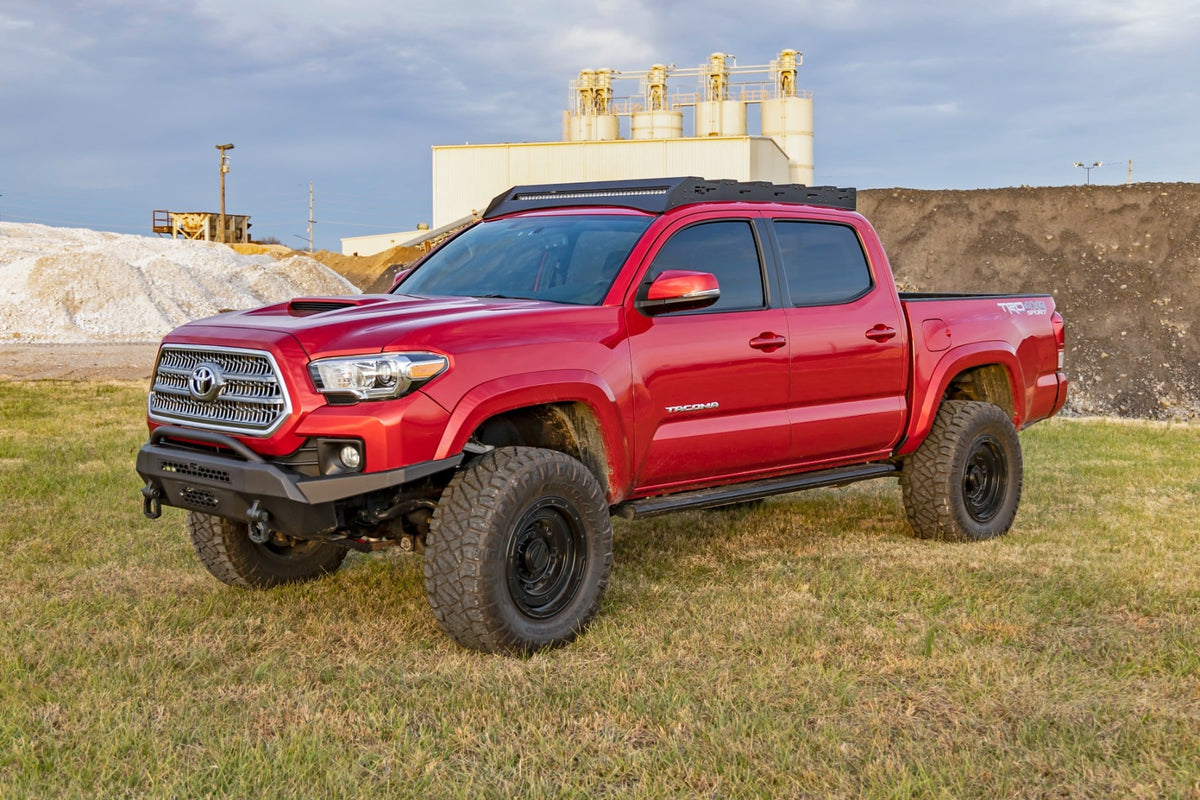 Roof Rack | Front LED Lights | Toyota Tacoma 2WD/4WD (2005-2023) - Cargo Management (Image 6 of 6)