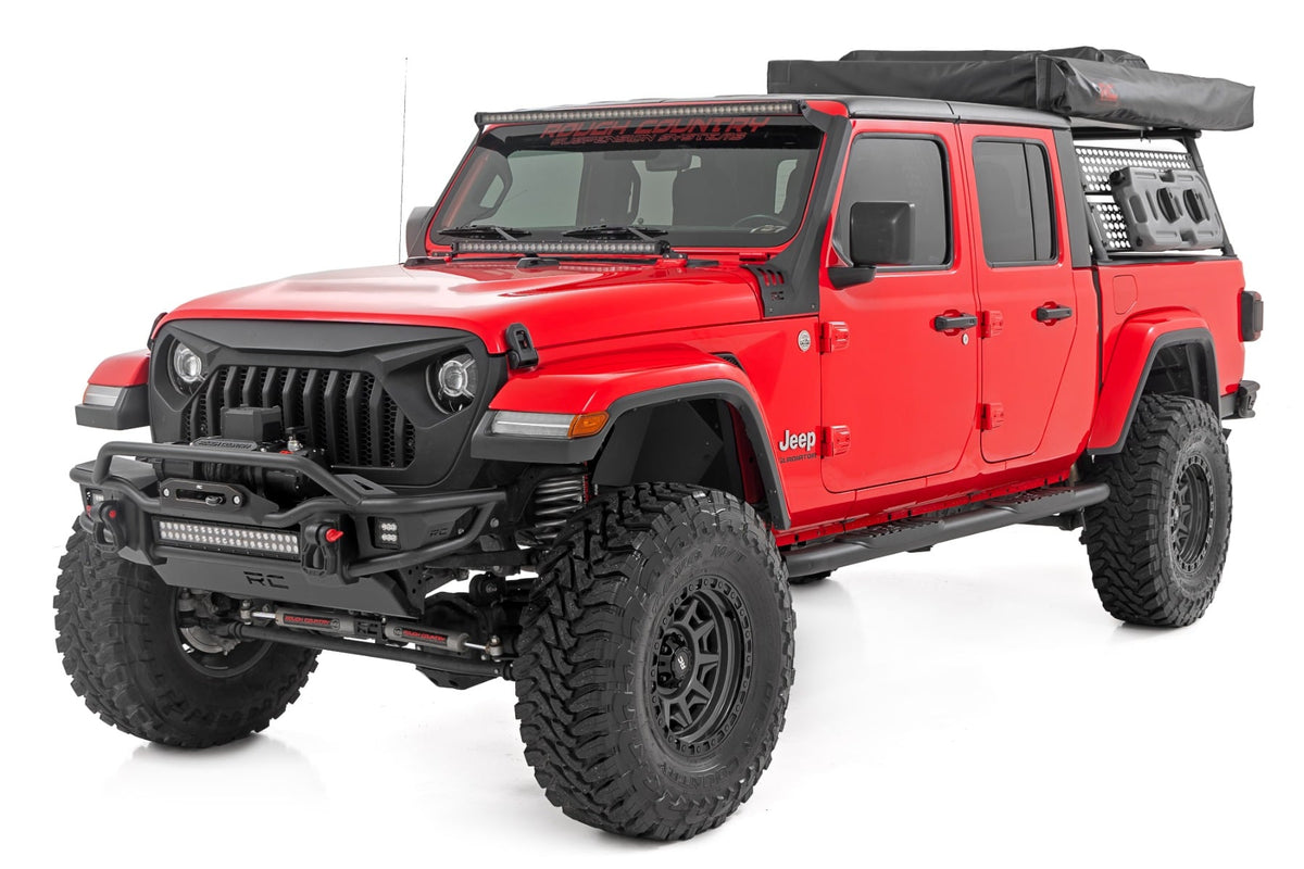 Oval Nerf Steps | Black | Jeep Gladiator JT 4WD (2020-2026) - Steps & Runningboard (Image 4 of 6)