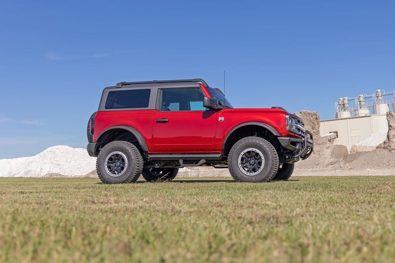 RC Nudge Bar | 4 Inch Round Led (x4) | OE Modular Steel | Ford Bronco 4WD (21-26) (manufacturer page)