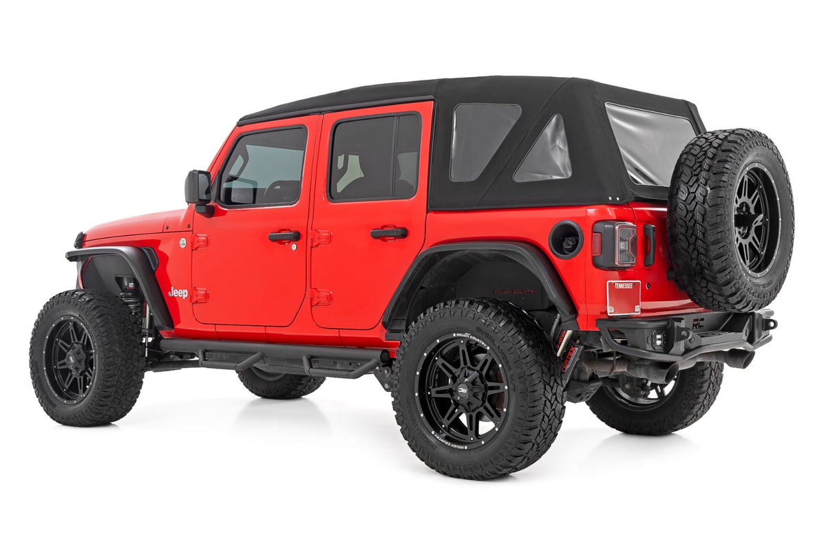 Nerf Steps | Wheel to Wheel | 4 Door | Jeep Wrangler Unlimited 4WD (18-26) - Steps & Runningboard (Image 2 of 6)