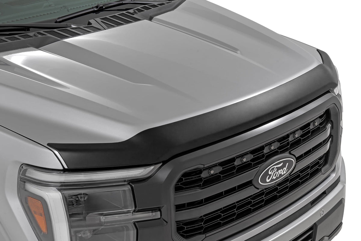 Hood Protector | Gloss Black | Ford F-150 2WD/4WD (2021-2026) - Misc 25% (Image 1 of 6)
