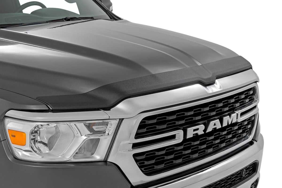 RC Hood Protector | Gloss Black | Ram 1500 2WD/4WD (2019-2026) (manufacturer page)