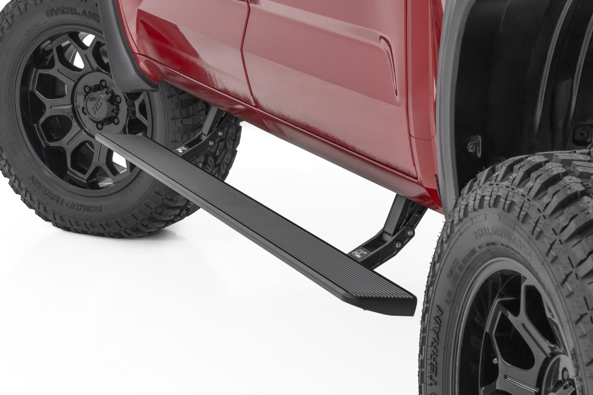Rough Country ESR70911 Power Running Boards | CrewMax | Toyota Tundra 2WD/4WD (2022-2026) - Studio View 1