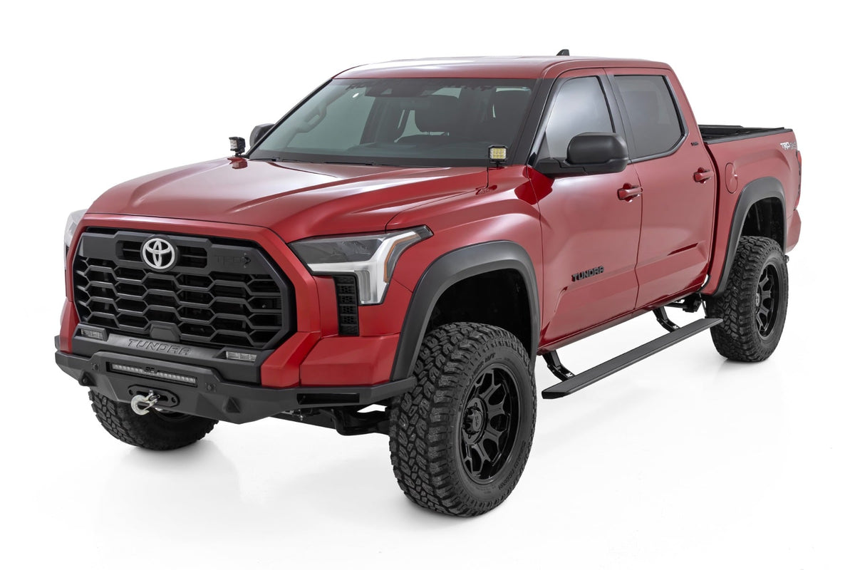 Rough Country ESR70911 Power Running Boards | CrewMax | Toyota Tundra 2WD/4WD (2022-2026) - Studio View 3